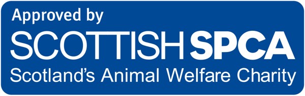 Approved by Scottish SPCA – Scotland’s Animal Welfare Charity